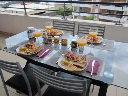 Visite de Célyne et Faf